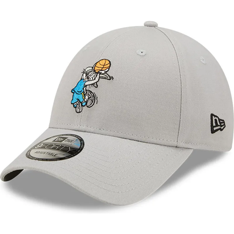 Casquette Courb E Grise Ajustable Forty Character Sports Bugs Bunny