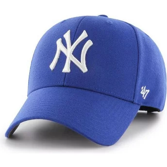 Casquette courbée bleue snapback New York Yankees MLB MVP 47 Brand