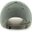 casquette-courbee-verte-fonce-new-york-yankees-mlb-clean-up-47-brand