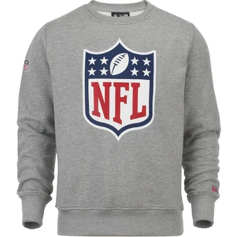 Sweat-shirt gris Crew Neck NFL New Era