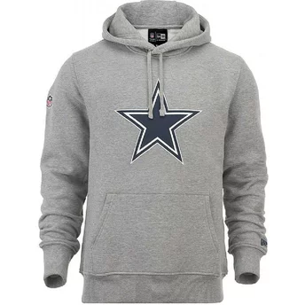 Sweat à capuche gris Pullover Hoodie Dallas Cowboys NFL New Era