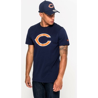 T-shirt à manche courte bleu Chicago Bears NFL New Era