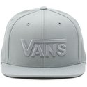 casquette-plate-gris-snapback-avec-logo-de-lettres-drop-v-vans