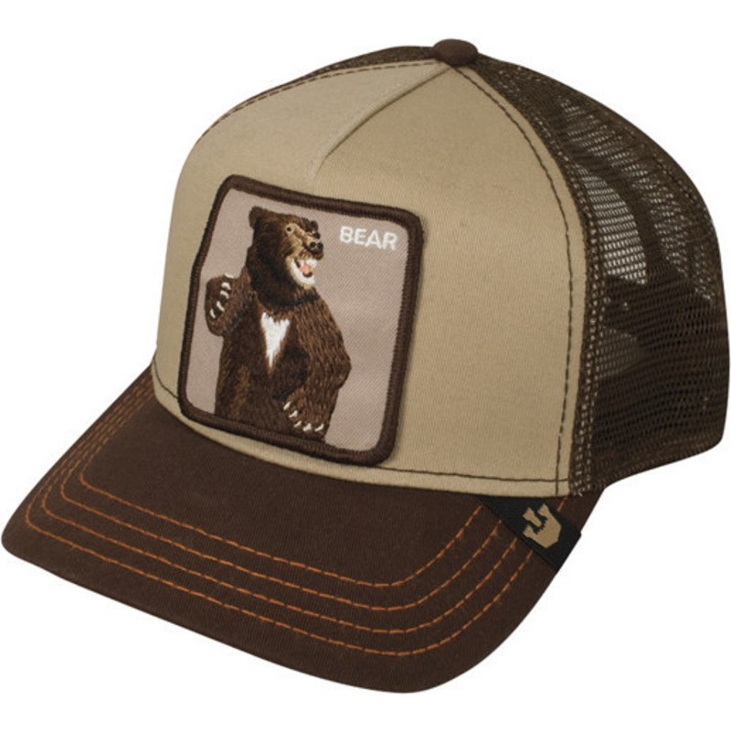 casquette-trucker-marron-ours-lone-star-goorin-bros