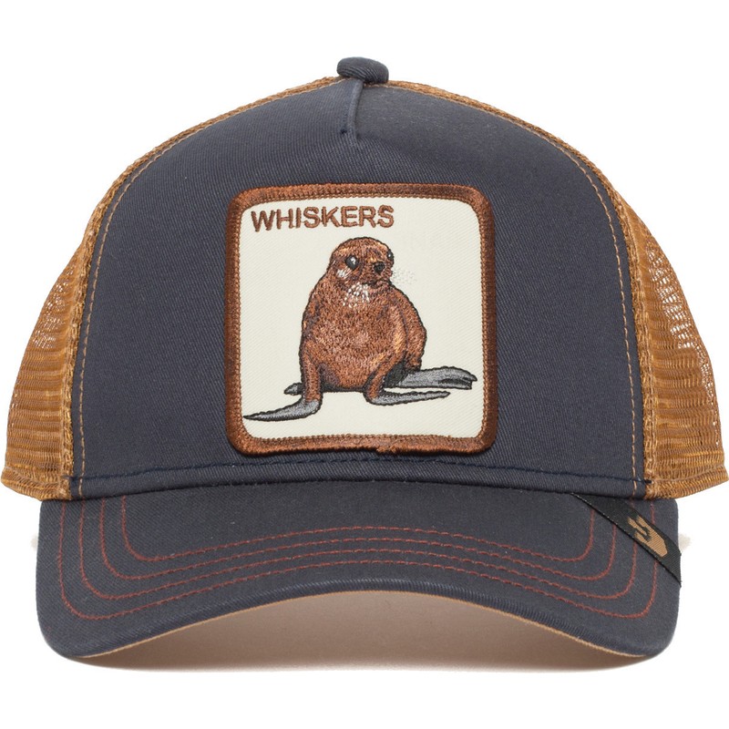 casquette-trucker-bleue-marine-phoque-sea-dog-goorin-bros