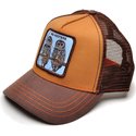 casquette-trucker-marron-hibous-hooters-goorin-bros