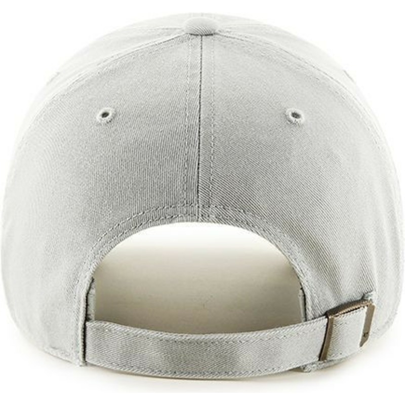 casquette-courbee-grise-claire-new-york-yankees-mlb-clean-up-47-brand