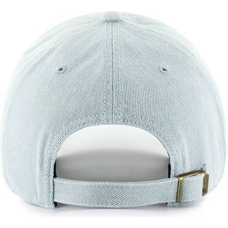 casquette-courbee-bleue-claire-new-york-yankees-mlb-clean-up-meadowood-47-brand