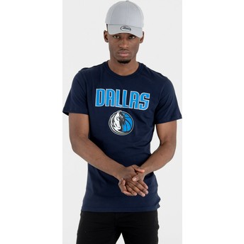 T-shirt à manche courte bleu marine Dallas Mavericks NBA New Era