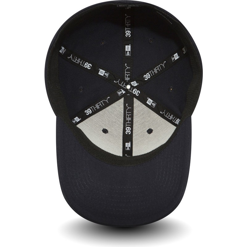 casquette-courbee-bleue-marine-ajustee-39thirty-basic-flag-new-era