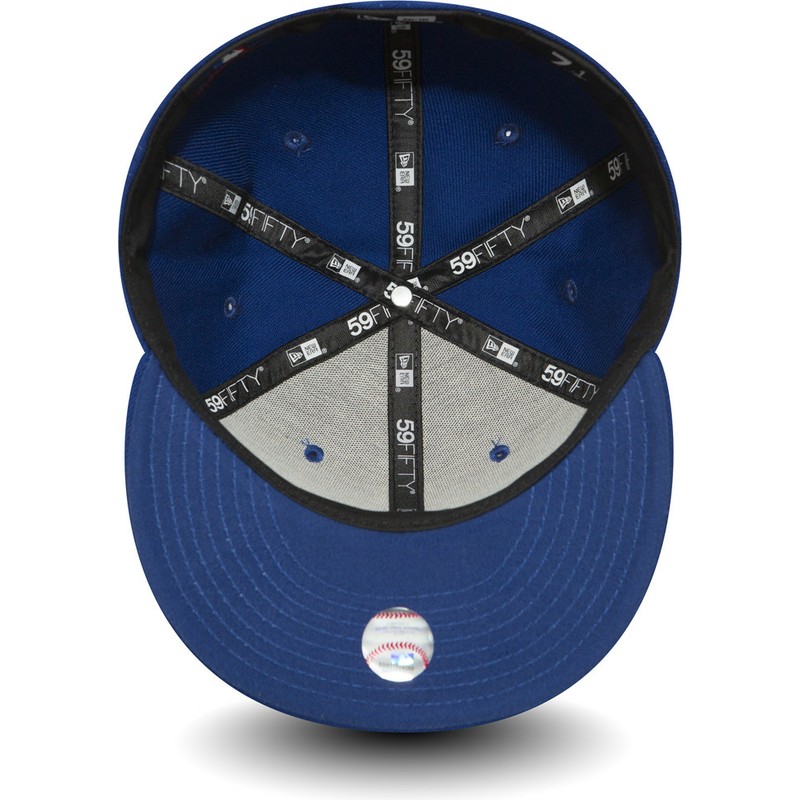 casquette-plate-bleue-ajustee-59fifty-essential-new-york-yankees-mlb-new-era