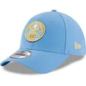 casquette-courbee-bleue-claire-ajustable-9forty-the-league-denver-nuggets-nba-new-era