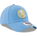 casquette-courbee-bleue-claire-ajustable-9forty-the-league-denver-nuggets-nba-new-era