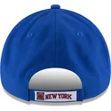 casquette-courbee-bleue-ajustable-9forty-the-league-new-york-knicks-nba-new-era