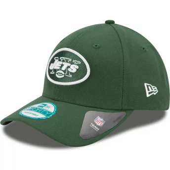 casquette-courbee-verte-ajustable-9forty-the-league-new-york-jets-nfl-new-era