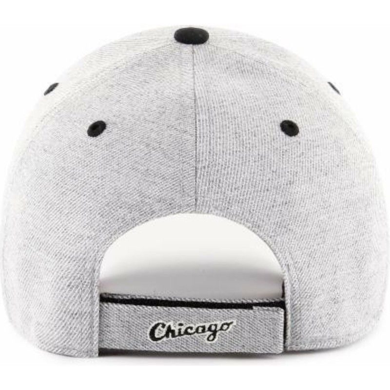 casquette-courbee-grise-ajustable-chicago-white-sox-mlb-mvp-storm-cloud-47-brand