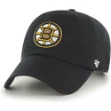 casquette-courbee-noire-boston-bruins-nhl-clean-up-47-brand
