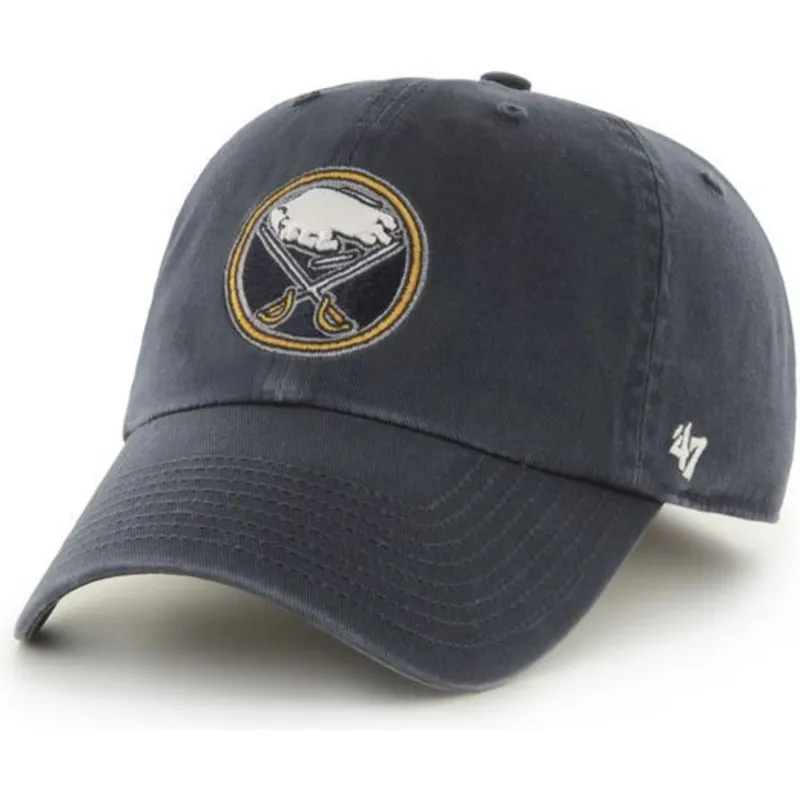 Casquette courbée bleue marine Buffalo Sabres NHL Clean Up 47