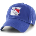 casquette-courbee-bleue-new-york-rangers-nhl-clean-up-47-brand