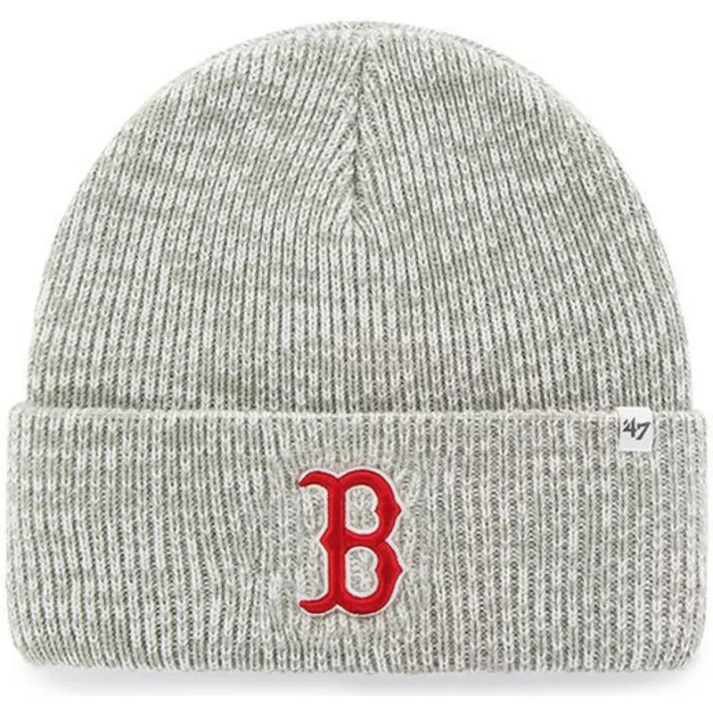 bonnet-gris-boston-red-sox-mlb-cuff-knit-brain-freeze-47-brand