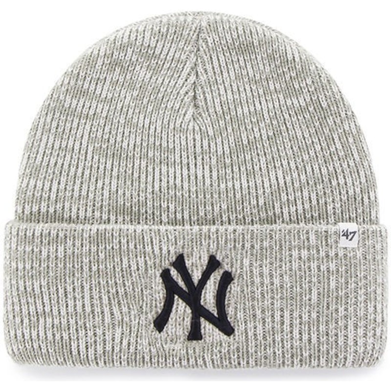 bonnet-gris-new-york-yankees-mlb-cuff-knit-brain-freeze-47-brand