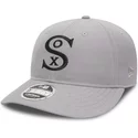 casquette-courbee-grise-ajustable-9fifty-low-profile-city-series-chicago-white-sox-mlb-new-era