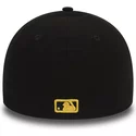 casquette-courbee-noire-ajustee-59fifty-low-profile-poly-pittsburgh-pirates-mlb-new-era