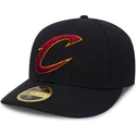 casquette-courbee-noire-ajustee-59fifty-low-profile-team-classic-cleveland-cavaliers-nba-new-era