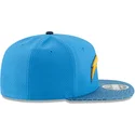 casquette-plate-bleue-snapback-9fifty-sideline-los-angeles-chargers-nfl-new-era
