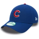 casquette-courbee-noire-ajustable-9forty-the-league-chicago-cubs-mlb-new-era