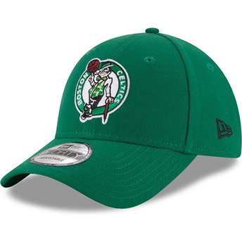 Casquette courbée verte ajustable 9FORTY The League Boston Celtics NBA New Era