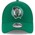 casquette-courbee-verte-ajustable-9forty-the-league-boston-celtics-nba-new-era