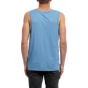 t-shirt-sans-manches-bleu-pocket-wrecked-indigo-volcom