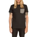 t-shirt-a-manche-courte-noir-contra-pocket-heather-black-volcom