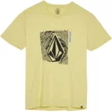 t-shirt-a-manche-courte-jaune-pour-enfant-stonar-waves-acid-yellow-volcom