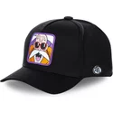 casquette-courbee-noire-snapback-master-roshi-kamb-dragon-ball-capslab