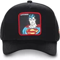 casquette-courbee-noire-snapback-superman-classique-sup4-dc-comics-capslab