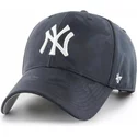 casquette-courbee-camouflage-bleue-marine-new-york-yankees-mlb-clean-up-jigsaw-47-brand