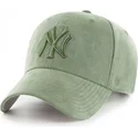 casquette-courbee-verte-avec-logo-vert-new-york-yankees-mlb-clean-up-ultra-basic-47-brand