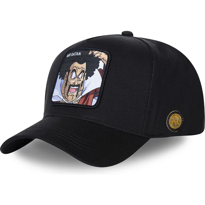 Casquette Trucker Noire Et Jaune Son Gohan Super Saiyan 2 DBZSUP Dragon Ball Capslab