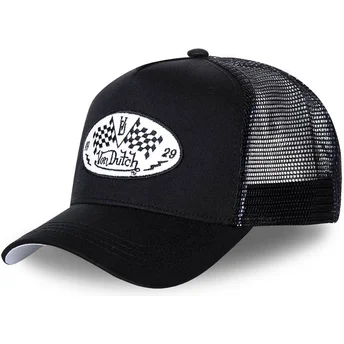 Casquette trucker noire DAM BLA Von Dutch