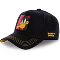 casquette-courbee-noire-snapback-daffy-duck-daf3-looney-tunes-capslab