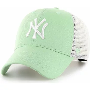 Casquette trucker verte claire MVP Flagship New York Yankees MLB 47 Brand