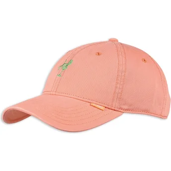 Casquette courbée rose ajustable Washed Girl Djinns