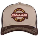 casquette-trucker-marron-food-bacon-djinns