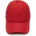 casquette-courbee-rouge-ajustable-basic-dry-fit-lacoste