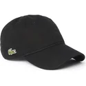 casquette-courbee-noire-ajustable-basic-side-crocodile-lacoste