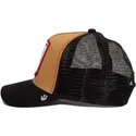 casquette-trucker-marron-et-noire-castor-two-beavers-goorin-bros