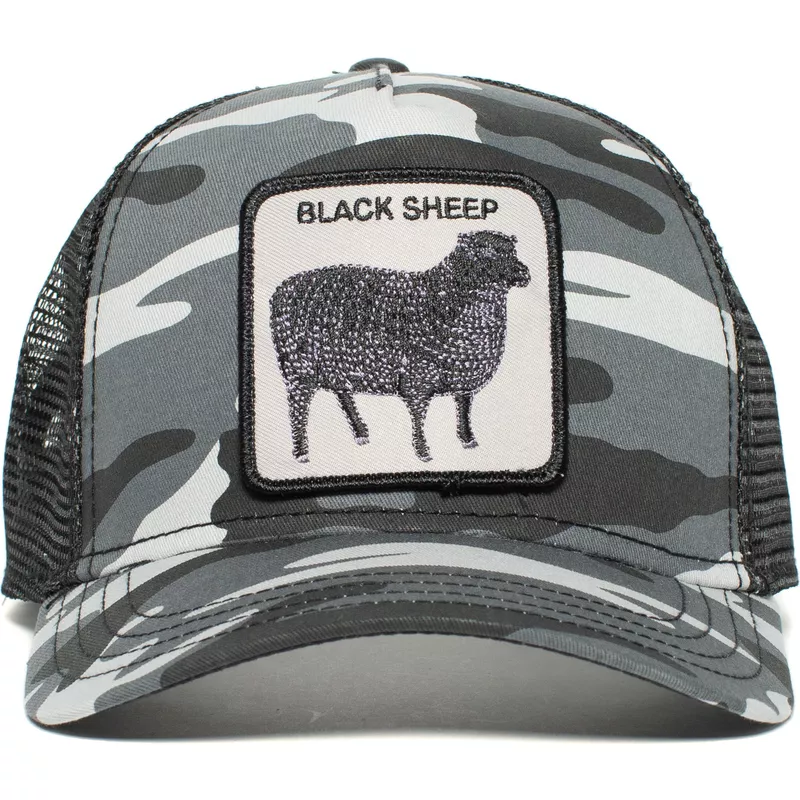 casquette-trucker-camouflage-noire-mouton-naughty-lamb-goorin-bros