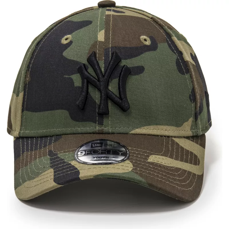 casquette-courbee-camouflage-ajustable-pour-enfant-9forty-league-essential-new-york-yankees-mlb-new-era